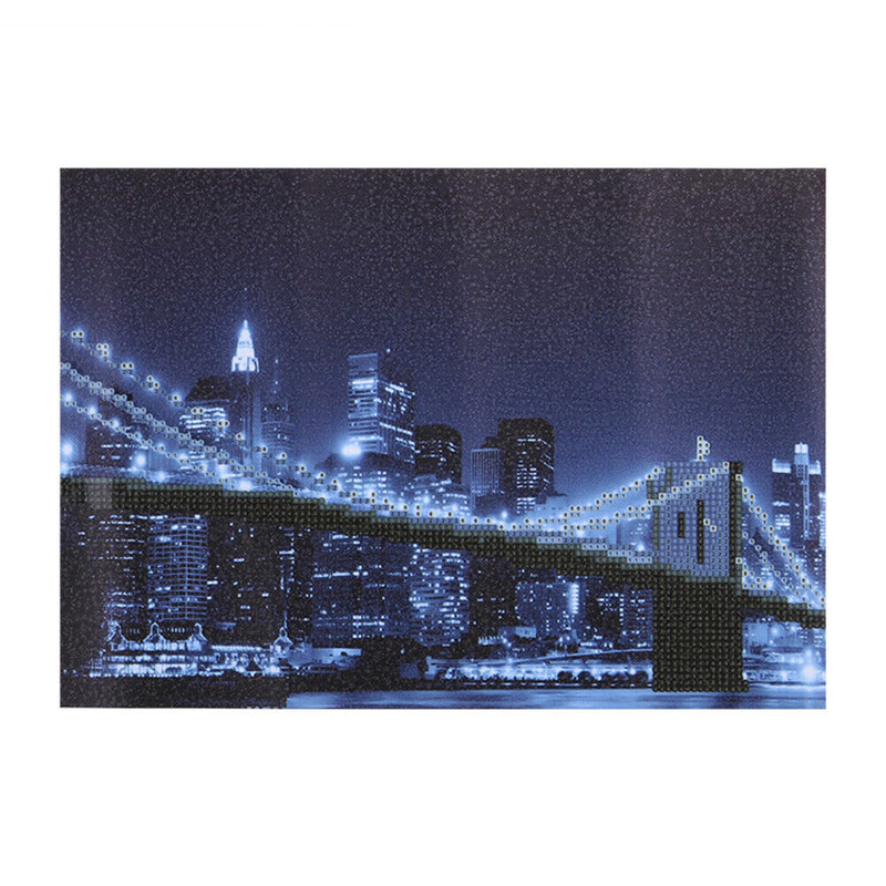 City Night Scenes 5D Diamond DIY Painting Craft Kit Home Decor Newly