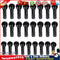 TR413 Snap-in Rubber Tubeless Tire Valve Stems for Car Motorcycle (25pcs) Newly