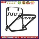 Foldable Garbage Bag Holder Accessories Hanging Rack for Camping Picnic (Black)