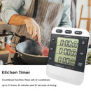 Square 3-way Kitchen Timer Countdown Cooking Alarm Temporizador Home Supply