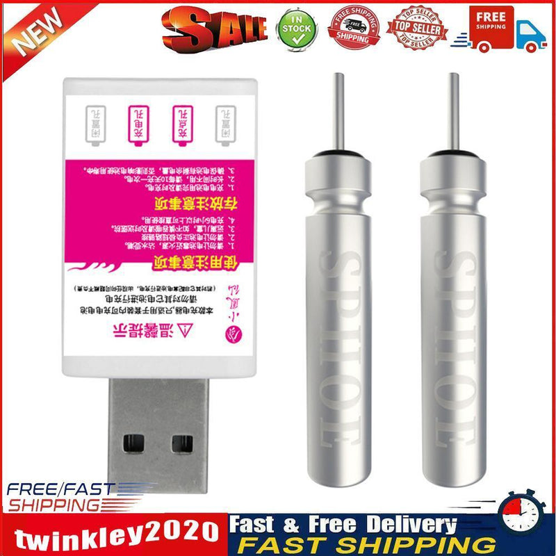 Fishing Float Battery CR425 Rechargeable USB Charger Battery LED Fish Buoy Newly