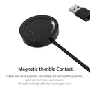 USB Cable Charging Dock for OnePlus Watch Magnetic Charger Holder (Black) Newly
