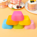 Reusable DIY Cupcake Baking Cake Mold Pastry Tools Wrapper Paper Liner Mold