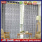 2pcs Semi Blackout Curtain Simple Vine Leaf Partition Window Decor(Grey)