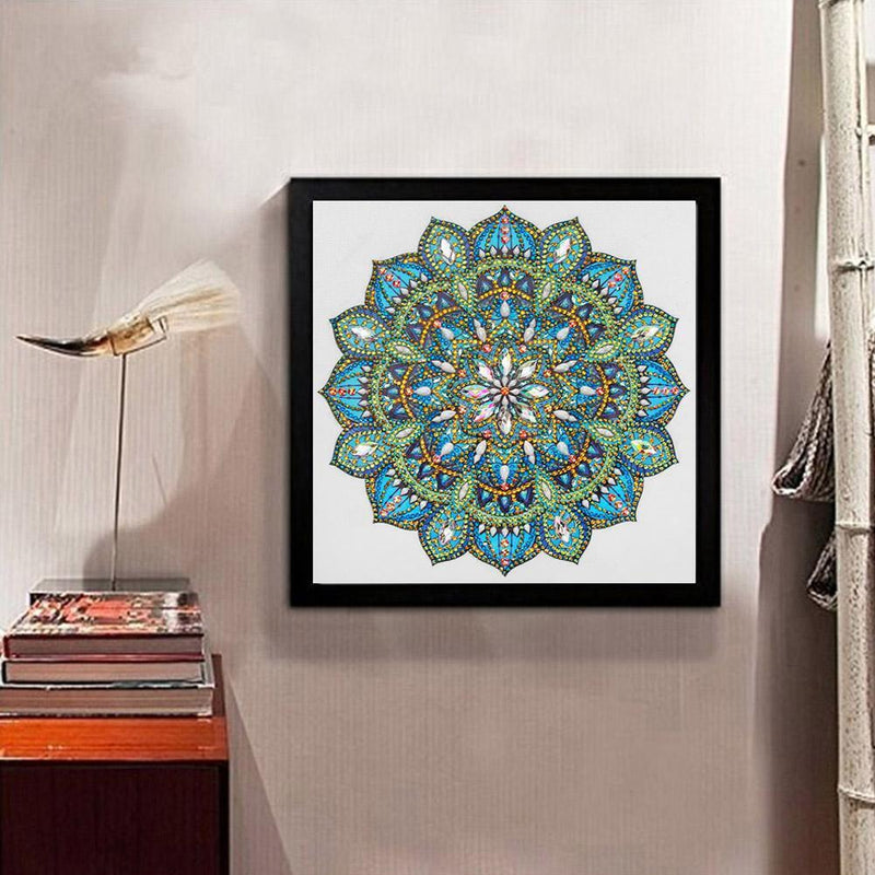 5D DIY Special Shaped Diamond Painting Mandala Cross Stitch Kits (DZ230)