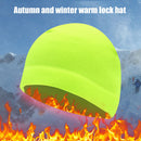 Beanies Hats Warm Sport Cycling Running Ski Bonnet Caps (Fluorescent Green)