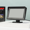 LCD 4.3" Car Monitor Parking Backup Camera Desktop High-definition Display