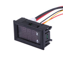 DC 100V 10A Voltmeter Ammeter Blue + Red LED Amp Dual Digital Volt Voltage