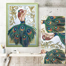 5D DIY Special-shaped Diamond Painting Beauty Cross Stitch Embroidery Kit