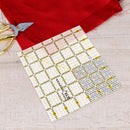 Acrylic Patchwork Ruler Two Color Quilting DIY Sewing Tools (6.5x6.5 inch) Newly