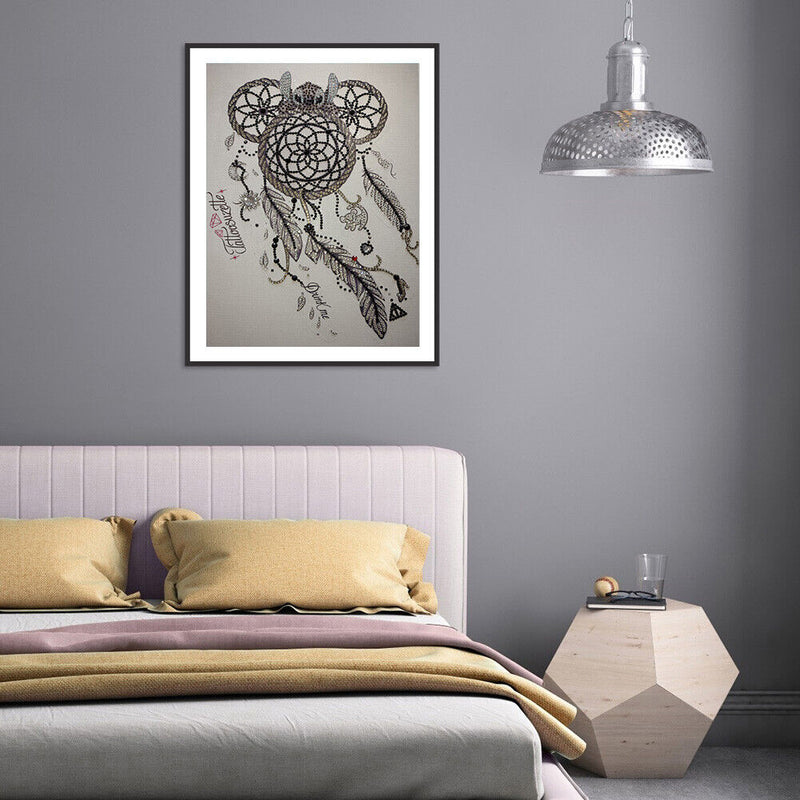 Dreamcatcher Partial Special Shape 5D DIY Diamond Painting Wall Art (PH112)