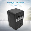 Voltage Converter 100W 220V to 110V US-JP Transformer Travel Charger Adapte