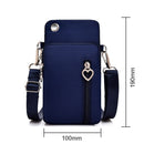 7in Outdoor Universal Phone Arm Shoulder Bag Multifunctional (Dark Blue) Newly