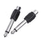 4pcs RCA/AV Female to 6.35mm 1/4 Inch Male Mono Audio Adapters Connecters #F