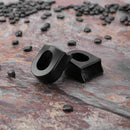 2pcs/set Bicycle Crankset Crank Wheel Protective Sleeve Protector (Black) Newly