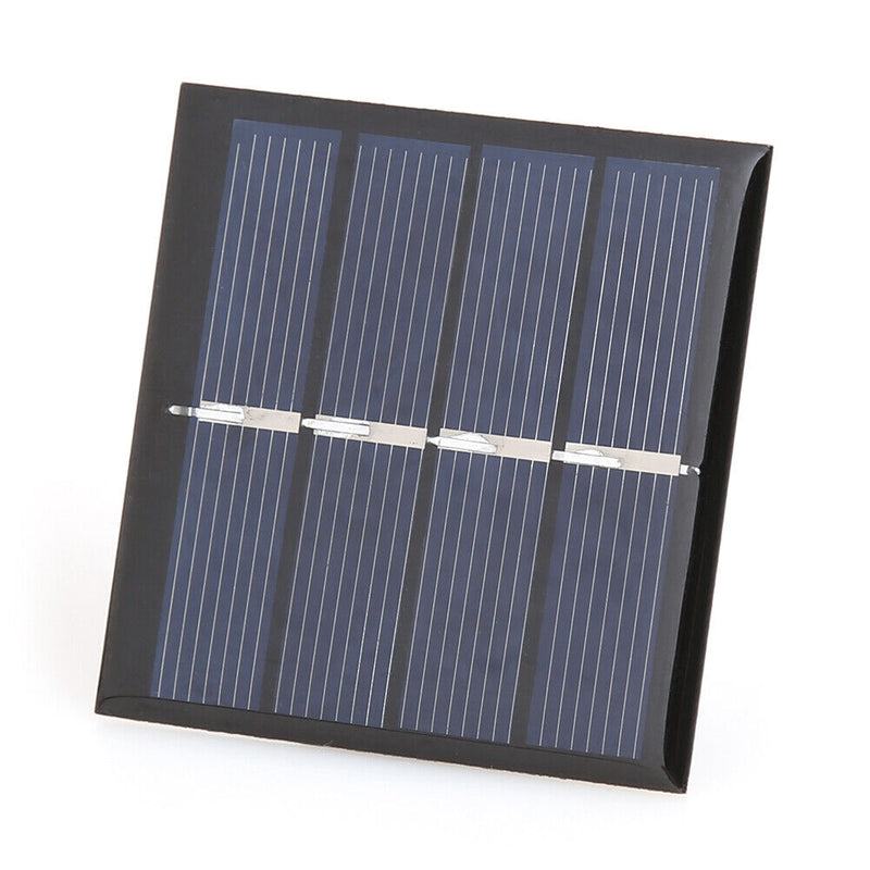Solar Panel 0.45W 2V with 10cm Wires Solar Cell for DIY Battery Phone Charg