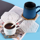 Coaster Molds 2 Pack Bee Honeycomb Silicone Molds for Epoxy Casting Home De