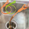 1xSewer Cleaning Brush Home Toilet Sink Tub Bendable C8B8 DIY Hair Pipe X3D5