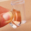 Manicure Tool Pressure Bulb Silicone Head Fully Transparent Silicone D0W2