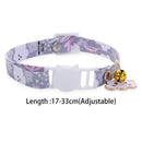 Pet Supplies Bell Pendant Dog Collar Kitten Necklace Rainbow Cat Collars