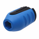Strong Magnetizer Drill Bit Magnetic Ring Magnet Screwdriver Bits (Blue)