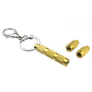 Offroad Tire Emptying Keychain Solid Brass Tire Air Drain Tool