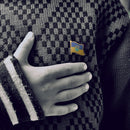 1pcs 22mm Ukraine Map Lapel Pin Brooch Clothing Accessories(B Epoxy) Newly