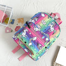 Preppy Style Canvas Cartoon Print Knapsack Messenger Bag Girls Small Handbags