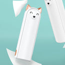 Mini Personal Cooling Handheld Fan Portable Foldable Rechargeable (White)