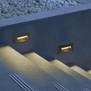 #A LED Recessed Stair Wall Light Waterproof Footlight Outdoor Night Lighting Dec