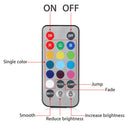 Super Bright Waterproof Submersible Lamp Remote Controller 3 LED Light RGB