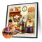 5D DIY Full Drill Diamond Painting Kitchen Cross Stitch Embroidery Mosaic Newly