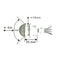 Mini DC12V Adjustable LED PIR Infrared Motion Sensor Corridor F1S1 hot.