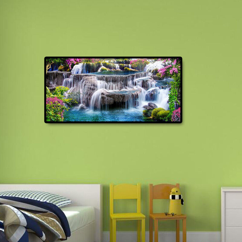 Mountain Scenery DIY Diamond Painting 5D Full Round Rhinestone Canvas Wall Art