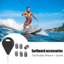 Steel Fin Key Tail Rudder Wrench Fin Screw for FCS Longboard Surf Board Newly