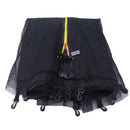 Trampoline Protective Net Durable Safety Protection Fence (6 Poles 2.44m)
