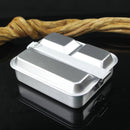 Aluminum Camping Cookware Portable Bread Box for Outdoor Hiking Picnic BB