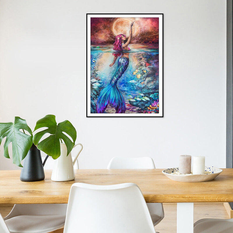 5D DIY Full Drill Diamond Painting Beauty Embroidery Craft Kits Bedroom Wall Art