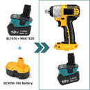 Li-ion Battery Adapter For Makita BL 18V Convert to Dewalt NI-CD/NI-MH 18V