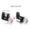 Anti-theft Trailer Hitch Lock Hitch Security Protector Zinc Alloy (Black) Newly