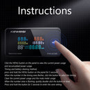 6 in 1 Color Display Digital Energy Meter (KWS-AC300-100A Solid Core CT) Newly