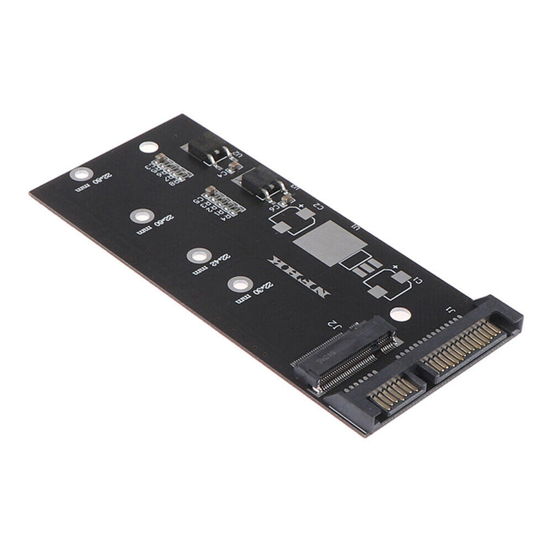 NGFF206 M.2 NGFF SATA SSD to SATA 7+15Pin Adapter Desktop Computer Card (A)