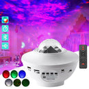 Galaxy Projector Starry Sky Night Light Ocean Star Party Speaker LED Lamps RC