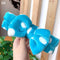 Elastic Colorful Plush Bow Women Girls Headbands Makeup Headwrap Wash Face Band