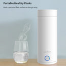 #A Heated Water Bottle 400ml Electric Kettles Anti-scald Water Cup Smart Insul