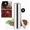 Coffee Bean Mill Adjustable Knob Setting Stainless Steel Manual Coffee Grinder