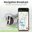 Car Charger FM Transmitter Dual USB Bluetooth-Compatible Audio MP3 Player Newly