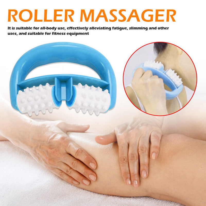 Anti Cellulite Roller Relieve Fatigue Massage Stick Health Care (Blue) Newly
