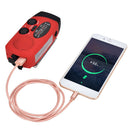 Hand Crank AM/FM/NOAA Solar Radio Emergency LED Lamp Power Bank for Cell Phone