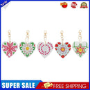 5pcs Mosaic Diamond Painting Keychain 5D DIY Rhinestone Keyring Kit (AA949)